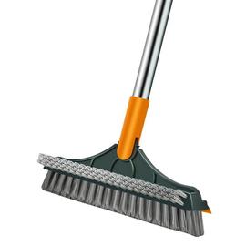 Balai Brosse Sol avec Long Manche 130CM,Brosse Sol Rigide avec