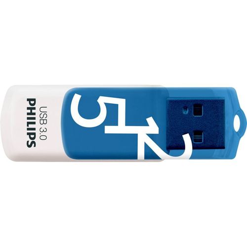Philips USB 3.0 512GB Vivid Edition bleu