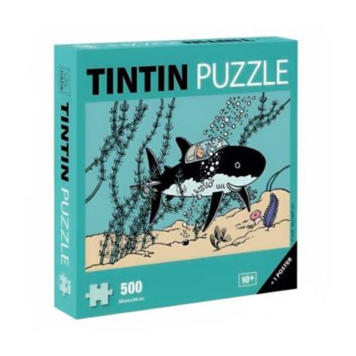 Puzzle Tintin Requin - 500 Pièces +1 Poster