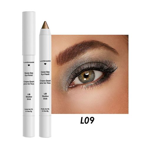 Bâton De Fard À Paupières, Crayon De Fard À Paupières Crème, Bâton D'ombre Brillant, Stylo D'ombre À Paupières Fumé Imperméable Et Longue Durée 9 