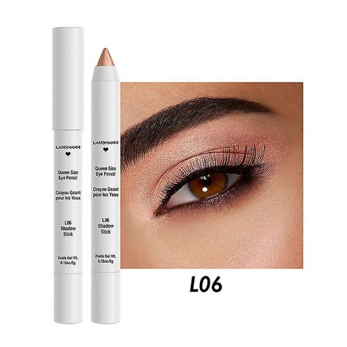 Bâton De Fard À Paupières, Crayon De Fard À Paupières Crème, Bâton D'ombre Brillant, Stylo D'ombre À Paupières Fumé Longue Durée Imperméable 6 