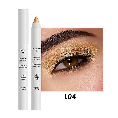 Bâton De Fard À Paupières, Crayon De Fard À Paupières Crème, Bâton D'ombre Brillant Imperméable Longue Durée Stylo Ombre À Paupières Fumé 4 