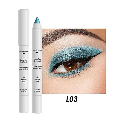 Bâton De Fard À Paupières, Crayon De Fard À Paupières Crème, Bâton D'ombre Brillant, Stylo D'ombre À Paupières Fumé Imperméable Et Longue Durée 3 