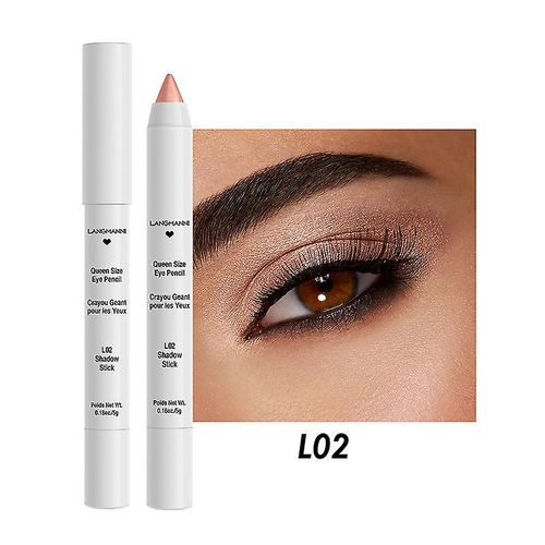 Bâton De Fard À Paupières, Crayon De Fard À Paupières Crème, Bâton D'ombre Brillant, Stylo D'ombre À Paupières Fumé Longue Durée Imperméable 2 