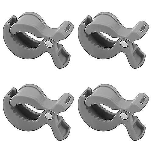 Pièces Pinces Pour Poussette Fermoirs Pinces Pour Poussette, Pinces Universelles Pour Poussette Bébé Landau Pour Poussette Jouet Poussette Gris
