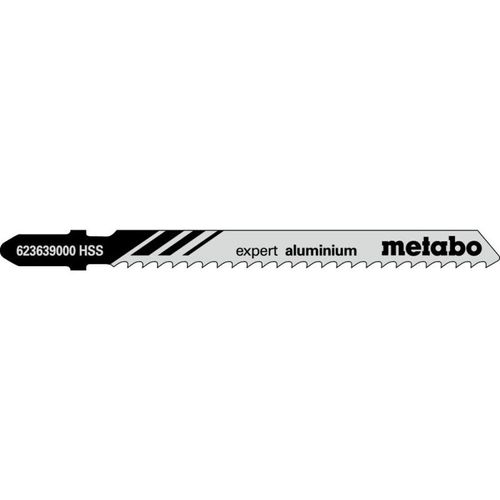 25 lames de scies sauteuses, Al+NE-M, expert, 74/3,0mm Metabo - 623622000