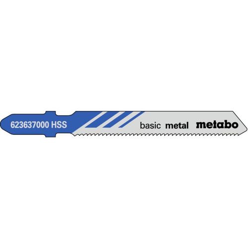 3 lames de scies sauteuses, métal, classic, 51/ 1,2 mm Metabo - 623965000
