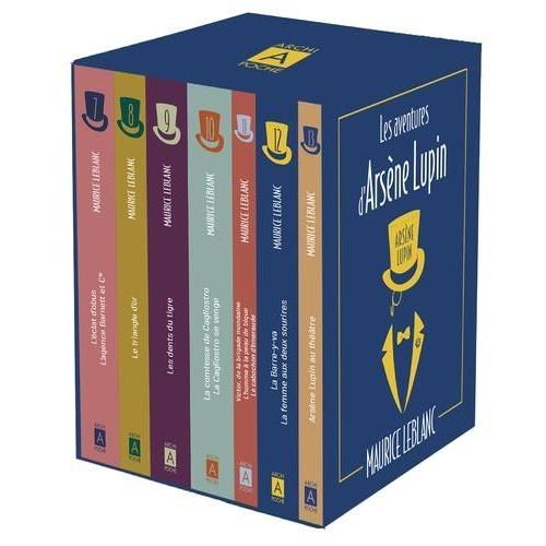 Les Aventures D'arsène Lupin - Coffret En 7 Volumes : Tomes 7 À 13