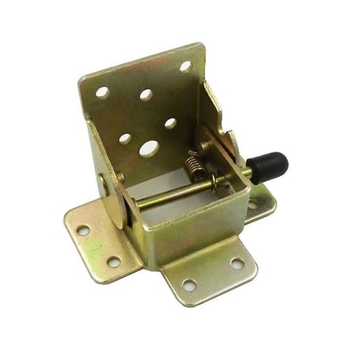 Lot de 4 pieds de table pliants, cadre de support pliable, charnières autobloquantes, quincaillerie pour charnières pliantes d'établi, pieds pliants, verrou d'extension pliable.