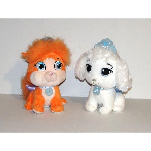 Peluche Chien Et Chat Princesse Disney Palace Pets Cendrillon La Petite Sirene