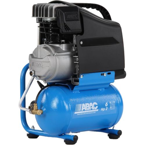 CHECARZHN--NO1-Compresseur D'Air Start L20, Compresseur D'Air 6 Litres, Double Manomètre, Pression imale 10 Bars, Lubrifié, Mobile, Puissance 2 Cv