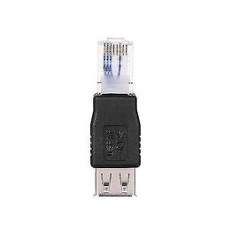 Adaptateur Usb A femelle vers Ethernet Rj45 mâle, convertisseur, connecteur de routeur, prise réseau Lan