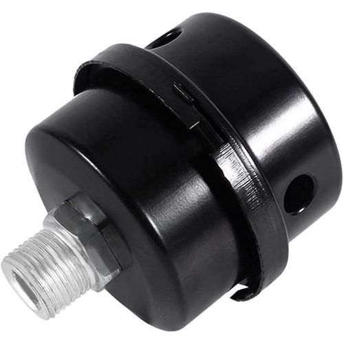 CHECARZHN--NO1-Silencieux Pour Compresseur D'Air,Silencieux De Filtre De Compresseur D'Air 3/8""16Mm Pour Util r Dans L'Entrée Du Compresseur D'Air Et Bloquer La Poussière Réduire Le No