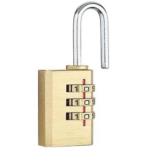 Cadenas à combinaison à 3 chiffres, Cadenas à code pour casier de sport, collège, école, Serrure à combinaison extérieure, abri de jardin