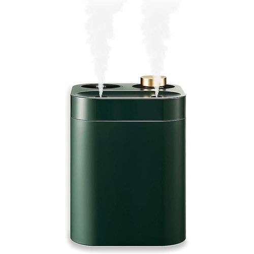 Humidificateur d'air, silencieux, rechargeable par USB, 28 dB (800 ml, vert)