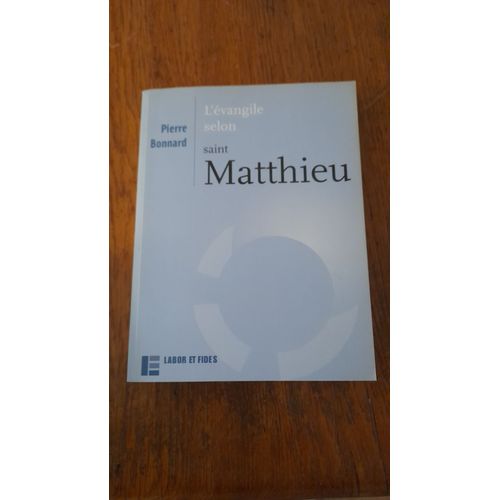 L'évangile Selon Saint Matthieu / Pierre Bonnard, 2002