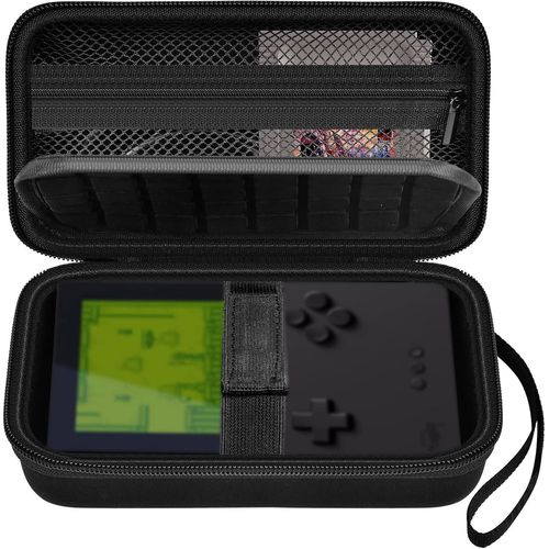 Kal-Étui Rigide Compatible Avec Console De Jeu Portable Analogique, Sac De Rangement Pour Cartes De Jeux Vidéo, Câble De Charge Et Accessoires (Boîte Uniquement)