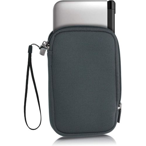Kal-Housse Compatible Avec Nintendo 3ds Xl - Sacoche De Protection Pour Console De Jeux Vidéos En Néoprène - Gris