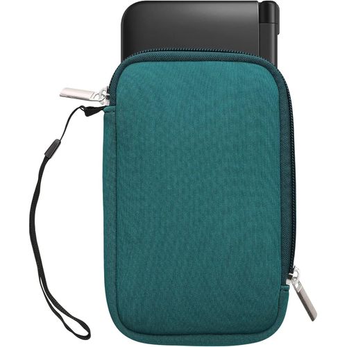 Kal-Housse Compatible Avec Nintendo 3ds Xl - Sacoche De Protection Pour Console De Jeux Vidéos En Néoprène - Pétrole