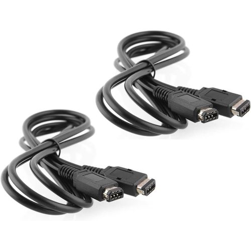 Kal-X Cable Link Pour Relier Deux Consoles Portables Compatible Avec Nintendo Gameboy Color