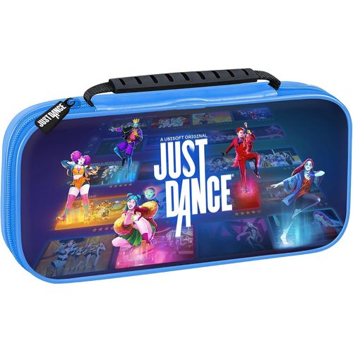 Kal-Just Dance 2023 Officiel - Sacoche De Rangement Rigide Et Anti-Choc Pour Nintendo Switch - Etui Zippé En Eva - Housse De Protection Pour Console, Jeux Et Accessoires