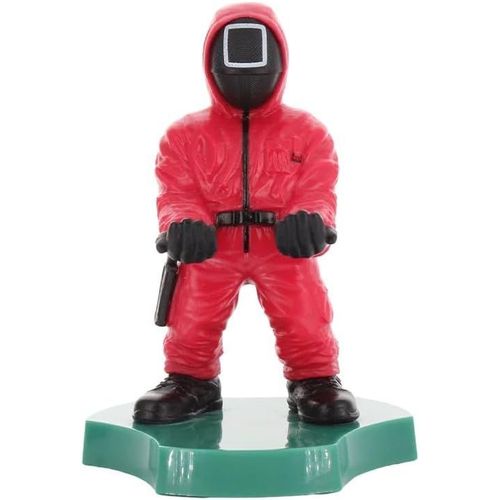 Kal-Squid Game: Square Guard Holdems, Mini Cable Guys Phone Stand And Device Holder