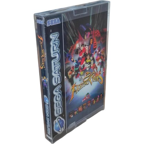 Kal-X Boitier De Protection En Plastique Compatible Avec Boite De Jeu Sur Console Sega Saturn