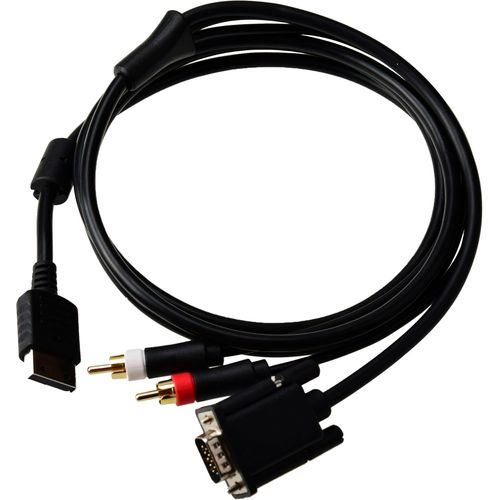 KAL-Câble Vga Av Audio Video Avec Rca Pour Sega Dreamcast