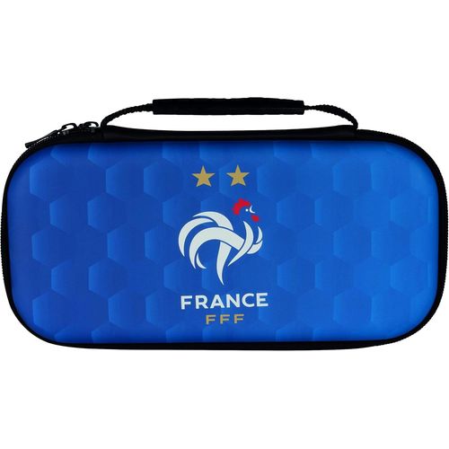 Kal-Fff Housse De Protection Et Transport Pour Consoles Nintendo Switch, Switch Lite Et Switch Oled - Rangement 8 Jeux - Bleu