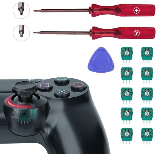 Kal-Potentiomètre De Module Analogique Pour Manette De Jeu Ps3/Ps4, Compatible Avec Les Pièces De Réparation De Joystick Analogique Du Contrôleur Ps3/Ps4