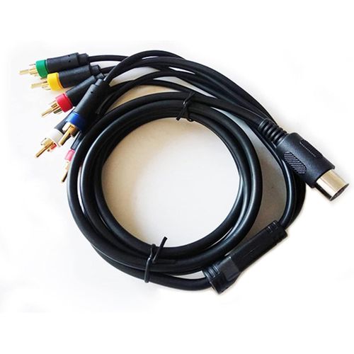 Kal-Rgb/Rgbs Composite Cable Cord Wire For Sega Md1 Accessoires Pour Consoles De Jeux