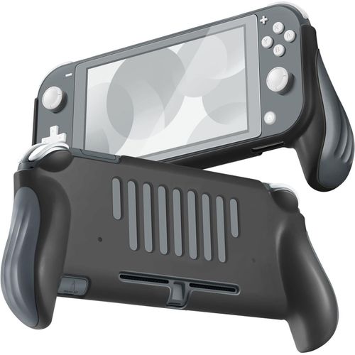 Kal-Tnp Coque De Protection Pour Nintendo Switch Lite En Plastique, Avec Grip Ergonomique, Les Accessoires Pour Switch Jeux Et Console Nintendo Switch Lite, Noir