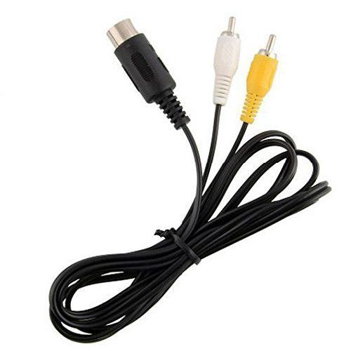 Kal-Câble De Vidéo Composite Audio Av Pour Mega Drive Genesis 1