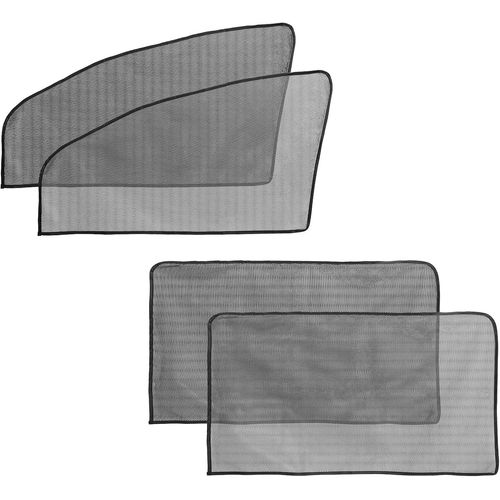 Checarzhn--No1-Lot De 4 Pare-Soleils Universels Magnétiques Pour Fenêtre De Voiture - Pour La Plupart Des Voitures, Suv Et Micros De Petite Et Moyenne Taille