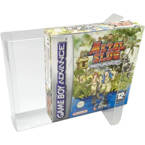 Kal-Pièces Transparent Boitier Protection De Rangement Étui Pour Nintendo Jeux Game Boy Advance Gba