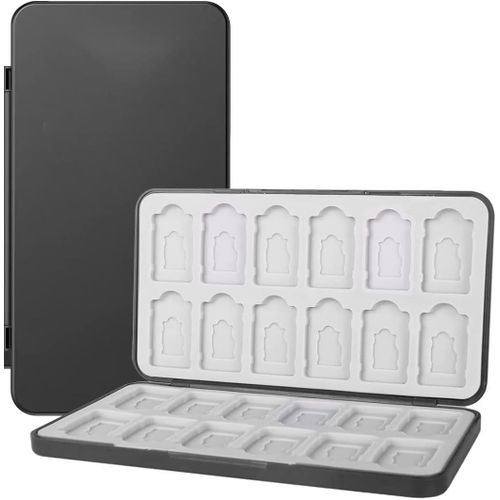 Kal-1 Pièce Étui De Rangement Pour Cartes Jeux, Premium Étui De Jeux Avec Switch Oled Model/Switch/Switch Lite, Boîte De Rangement Pratique Avec 24 Fentes De Cartes De Jeu Ou 24 Fentes Cartes Sd