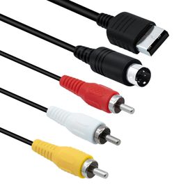 Kal-Gam3gear S Av S Vidéo Câble Audio Rca Vidéo Pour Sega Dreamcast