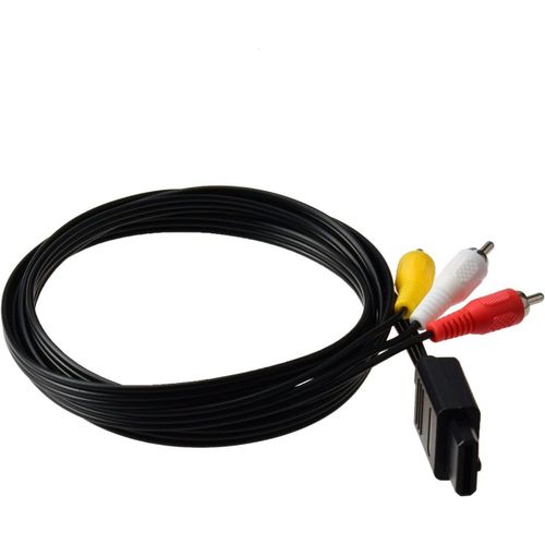 Kal-Av Audio Vidéo Composite Câble Pour Snes N64 Gamecube Pal