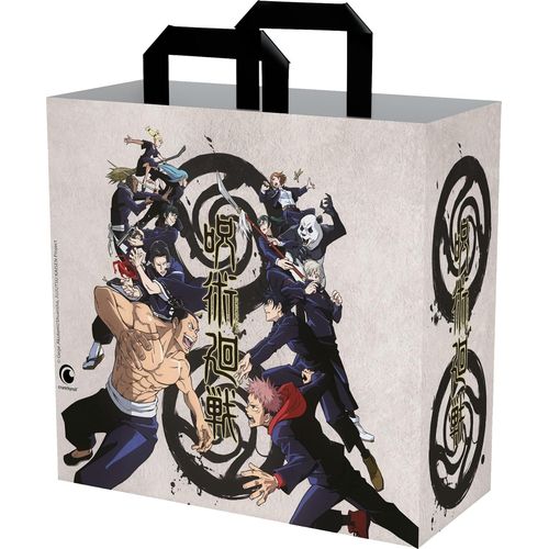 KAL-Jujutsu Kaisen Sac Cabas 40 X 45 X 20 Cm - Matière Recyclée - Beige