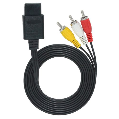 Kal-Av Audio Video A/V Tv Cable Cord Pour Nintendo 64 N64 Gamecube Ngc Snes Sfc