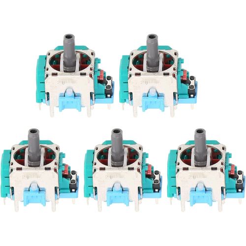 Kal-5pcs Module De Capteur De Joystick Analogique À Bascule 3d, Pièces De Joystick Analogiques De Remplacement Professionnel Pour Manettes Ps5 Joystick 3d