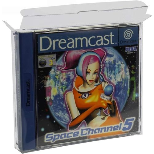 Kal-X Boitier De Protection En Plastique Compatible Avec Boite De Jeu Sur Console Sega Dreamcast