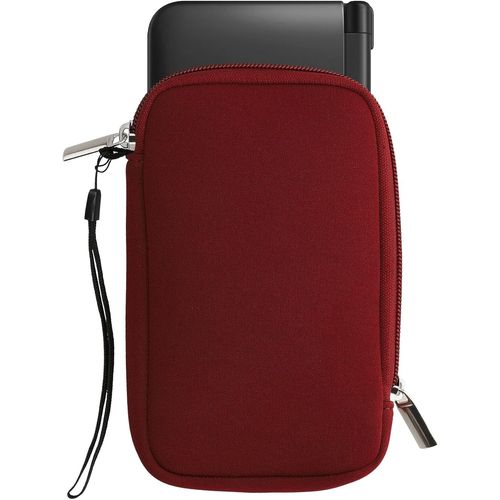 Kal-Housse Compatible Avec Nintendo 3ds Xl - Sacoche De Protection Pour Console De Jeux Vidéos En Néoprène - Bordeaux