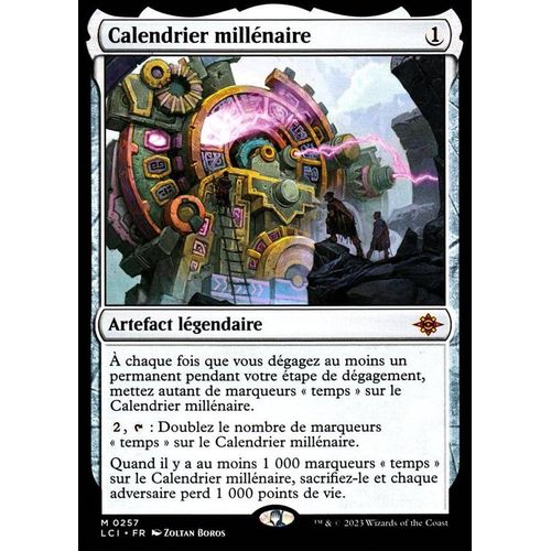 Calendrier Millénaire - Magic - Les Cavernes Oubliées D' Ixalan Vf - M - 257