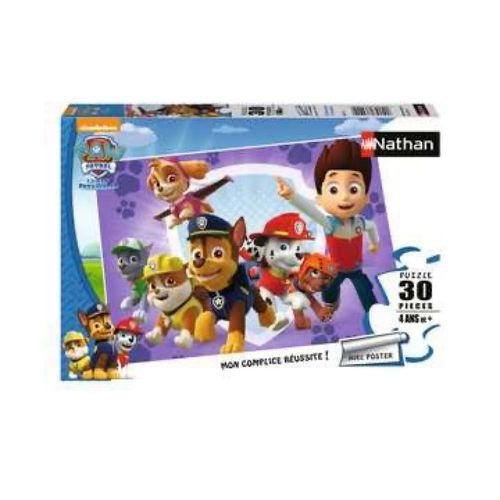 Puzzle Pat Patrouille 30 Pièces Avec Poster