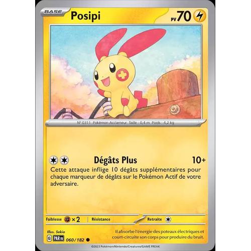 Carte Pokémon - Posipi 060/182 - Faille Paradoxe Ev04