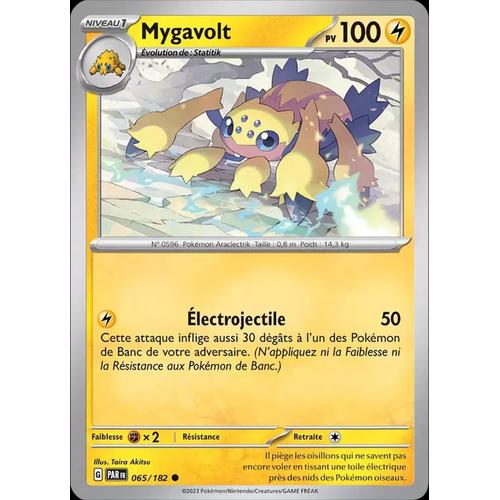 Carte Pokémon - Mygavolt 065/182 - Faille Paradoxe Ev04