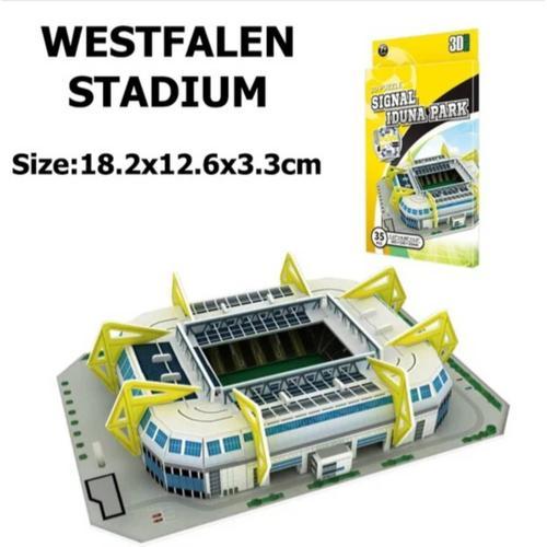 Puzzle 3d Stade Football Foot Signal Iduna Park Westfalen Dortmund