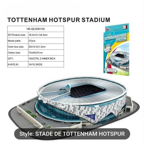 Puzzle 3d Stade Football Foot Tottenham Hotspur Londres