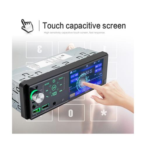 Z1 Double Écran Tactile Usb Lecteur Mp5 Radio Tout-En-Un Autoradio Radio